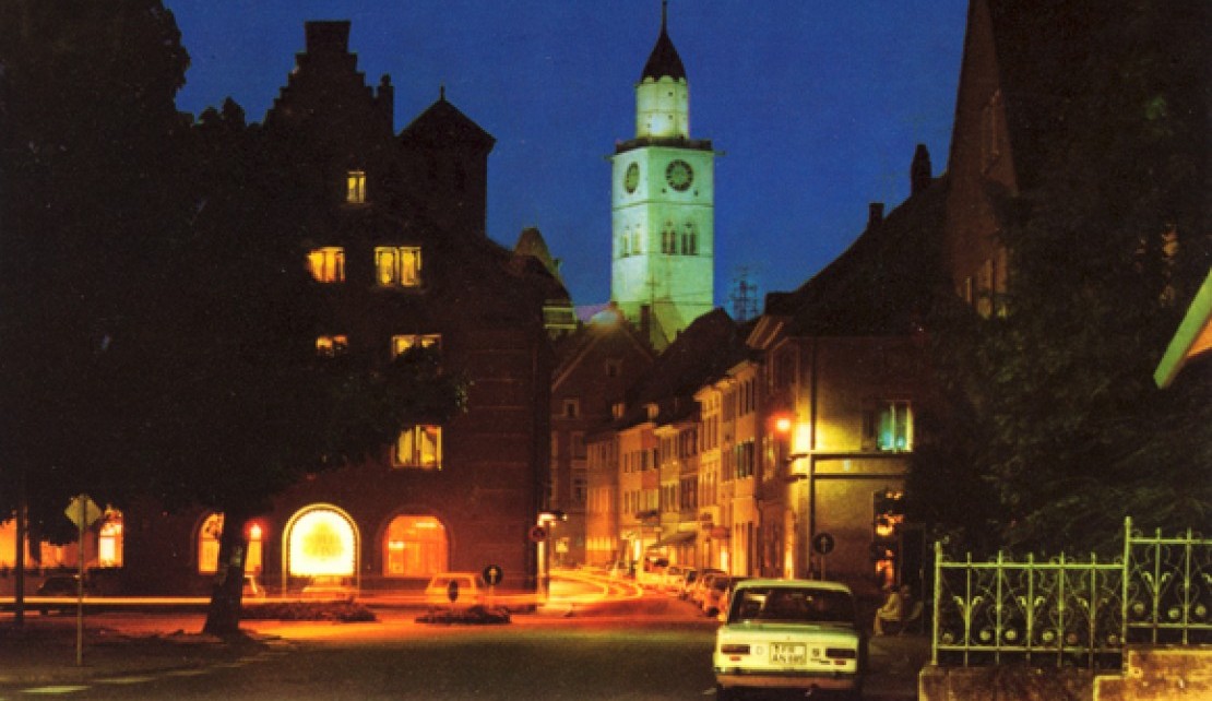 Überlingen bei Nacht